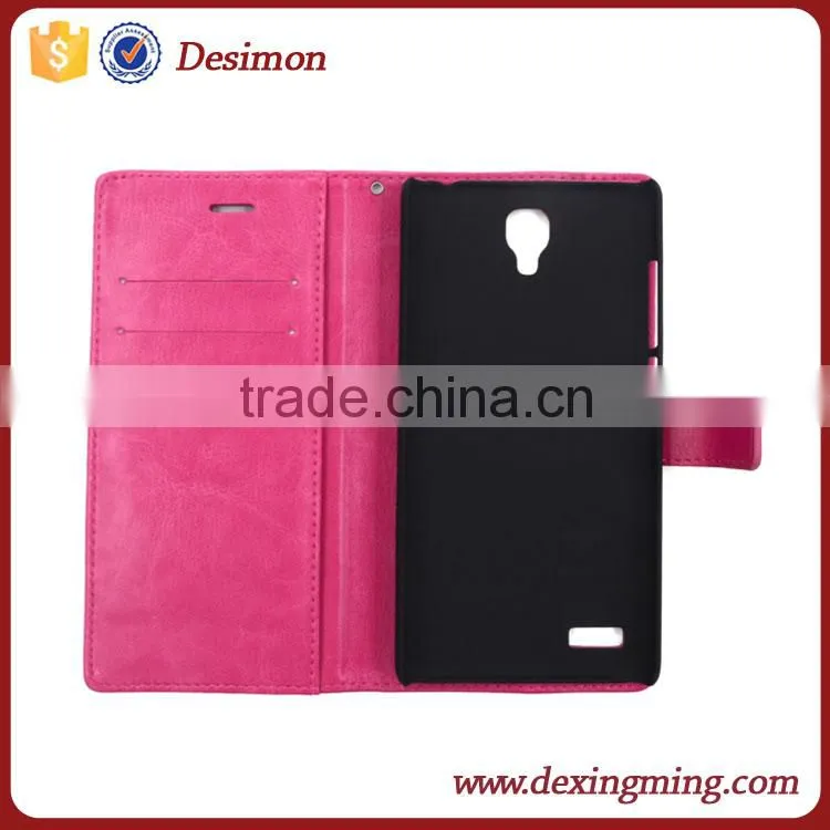 Hot!!! Christmas Accessories china supplier wallet flip mobile phones covers for xiaomi redmi note case