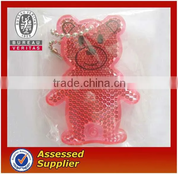 factory directly reflector keychain