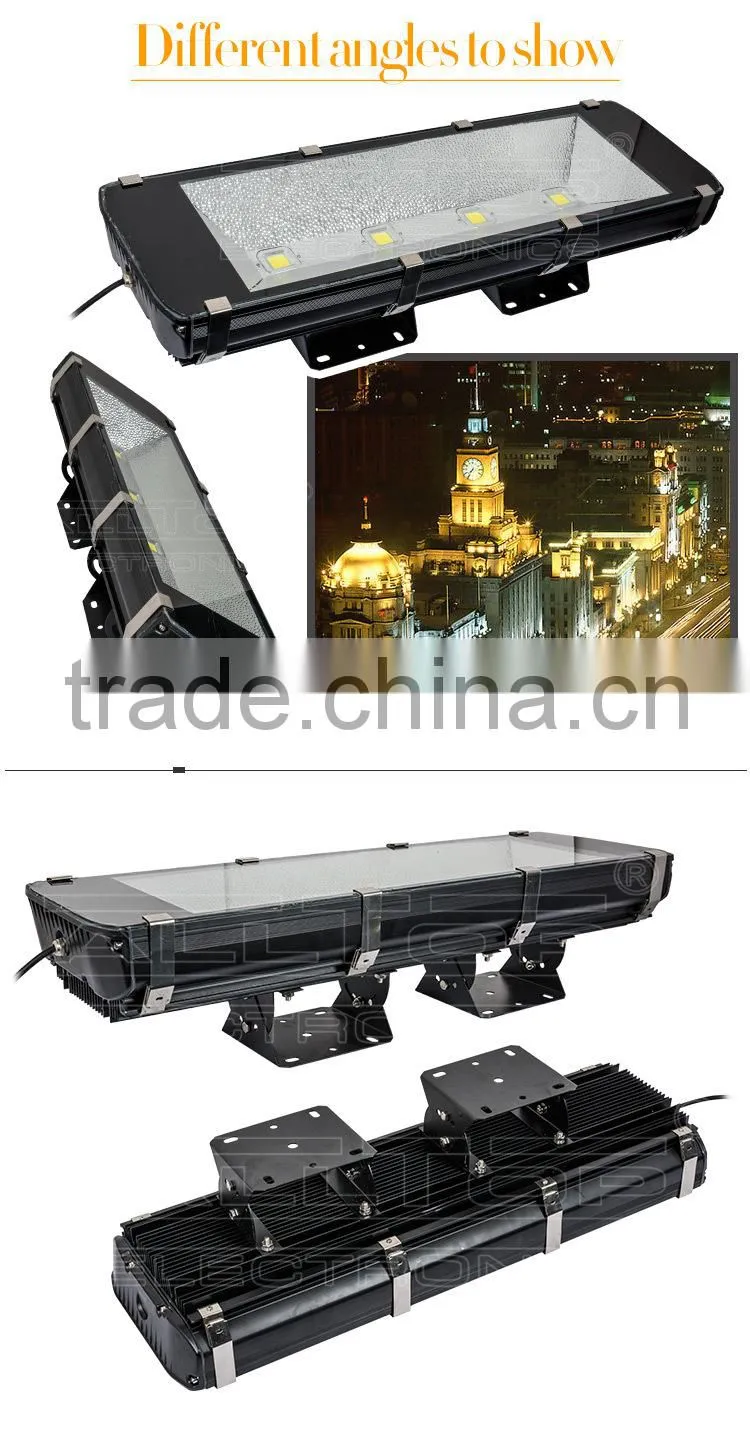 Brightness bridgelux chip IP67 waterproof 500w led floodlight