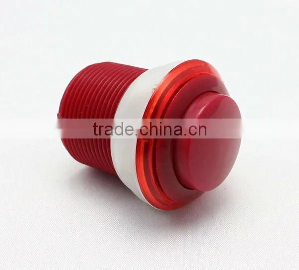 28mm Video arcade game blue plastic push button switch
