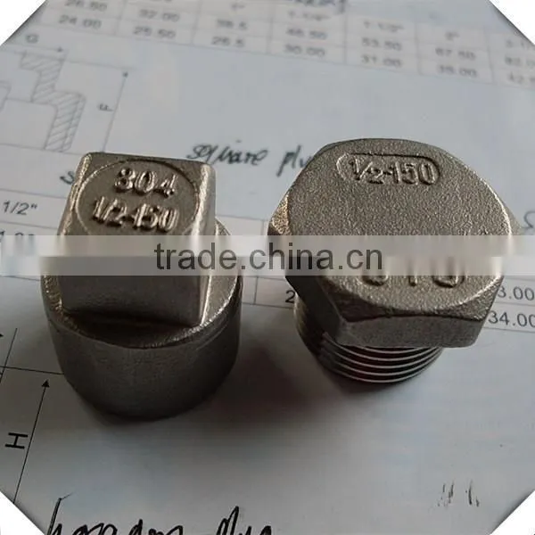 male stainless steel plug
