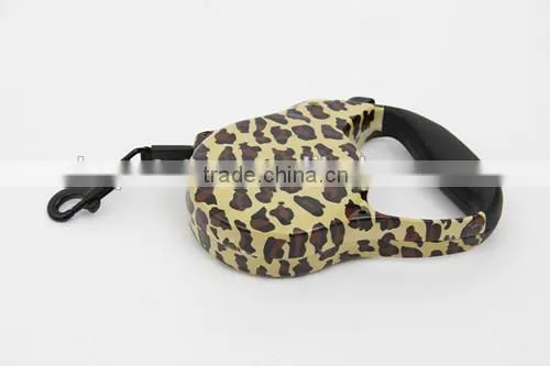 Hot Sale Wholesale Leopard Auto Retractable Wireless Dog Leash