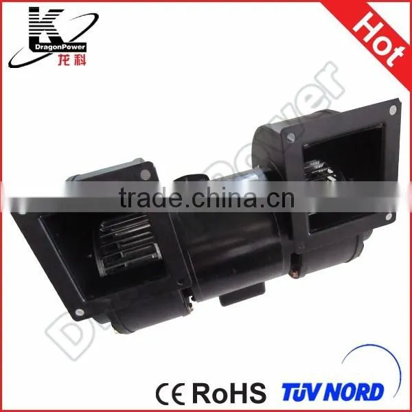 Industrial heater double outlet air blower