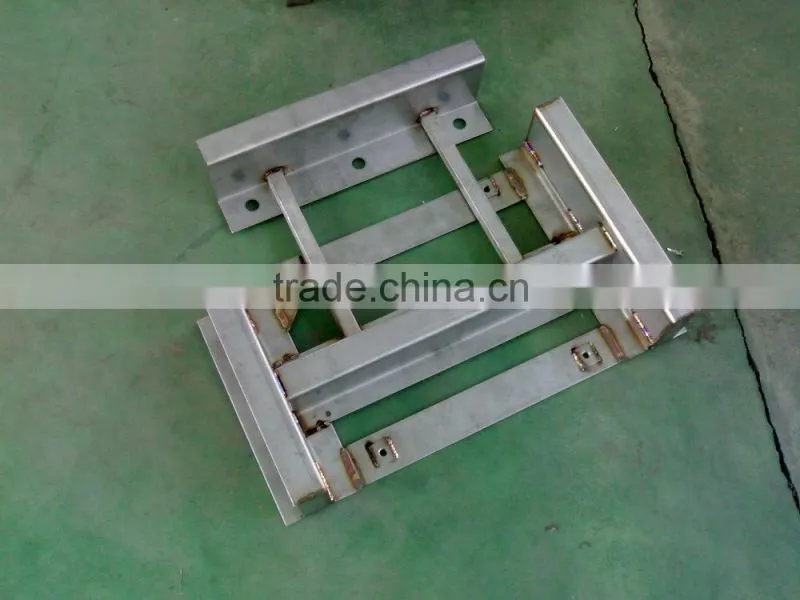 metal train case part with en15085 certification