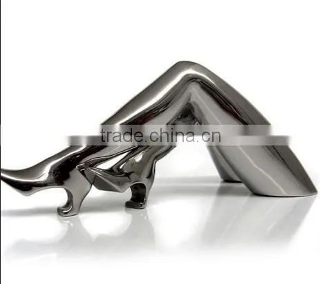 hot sale stainless steel fighter man shape style bottle opener with other tools