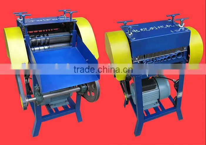 High quality cable wire stripping machine /waste wire stripper machine/wire recyling machinery plant