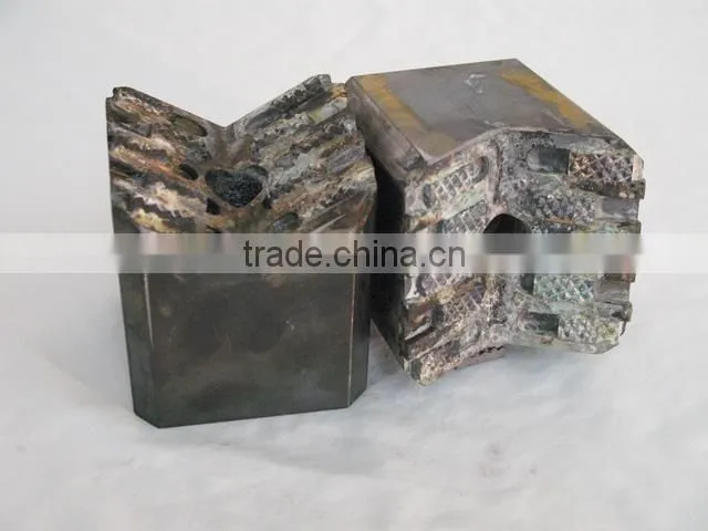 tungsten carbide gripper inserts for chuck jaw in diamond drilling material in tungsten carbide