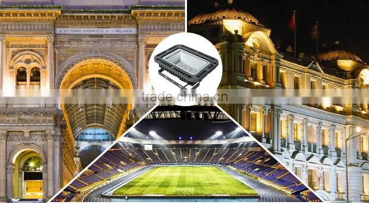 100w High Lumen Bridgelux COB waterproof ip65 Outdoor LED Flood Light