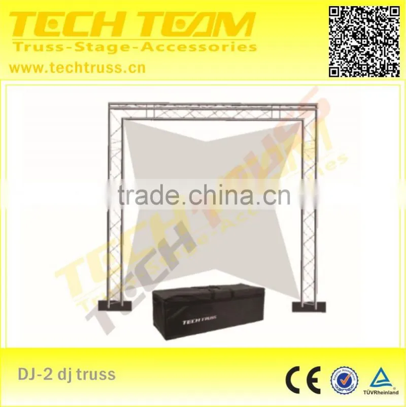 Portable DJ truss stand easy to assemble! easy move!