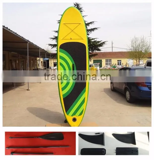 Soft top inflatable sup stand up paddle surf board