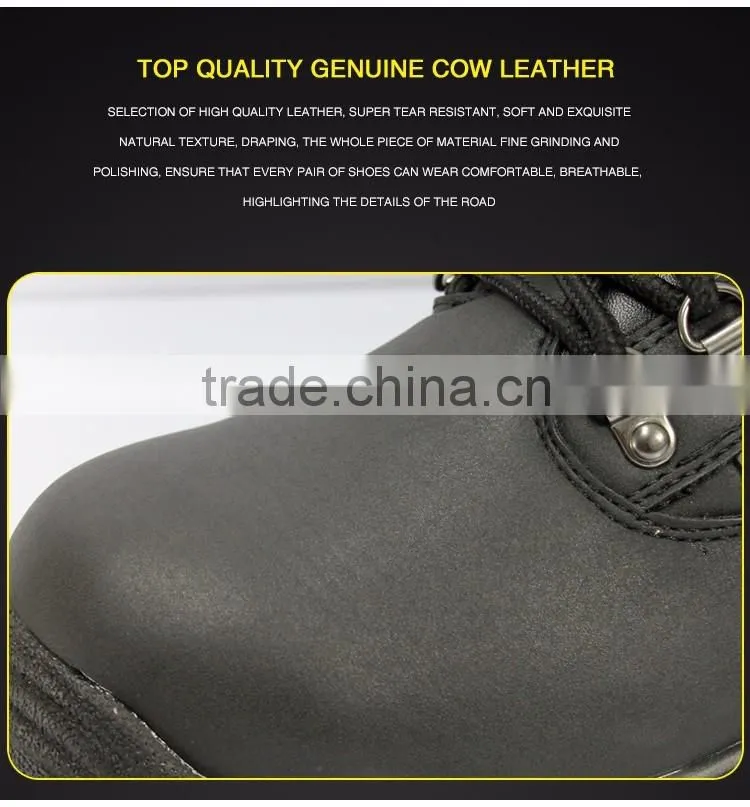 Leather shoes,woodland safety shoes,industrial safety