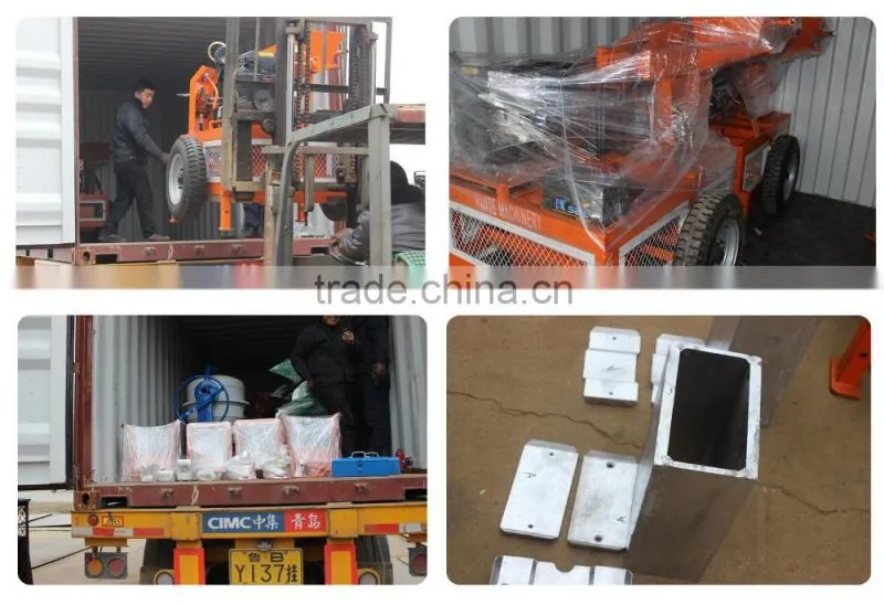WANTE MACHINERY WT1-20 manual interlocking earth brick moulding machine