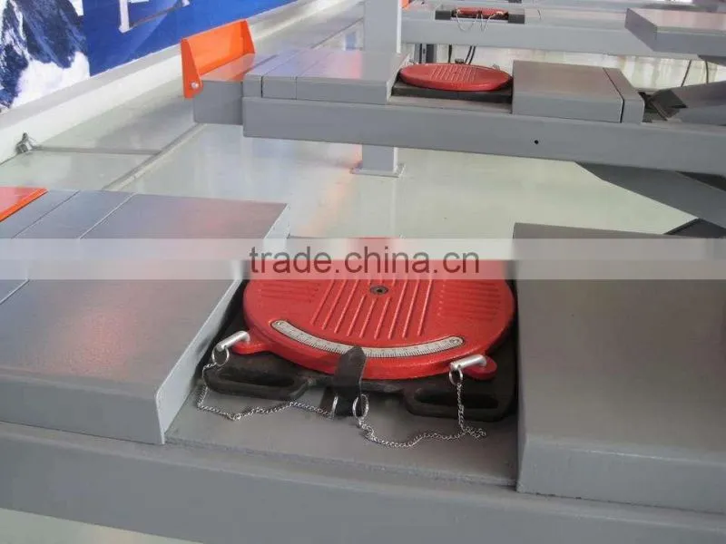 Wheel alignment lift, wheel alignment scissor car lift