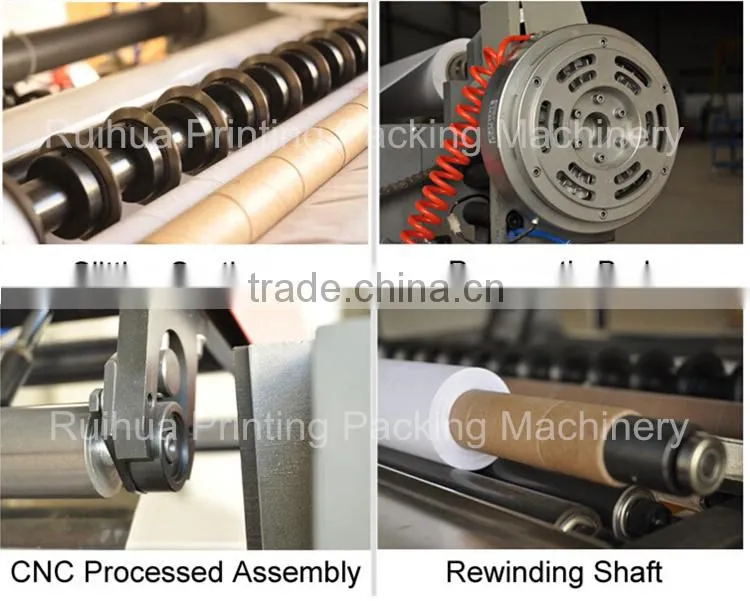 PLC Control Bank Receipt Paper Slitting Machine