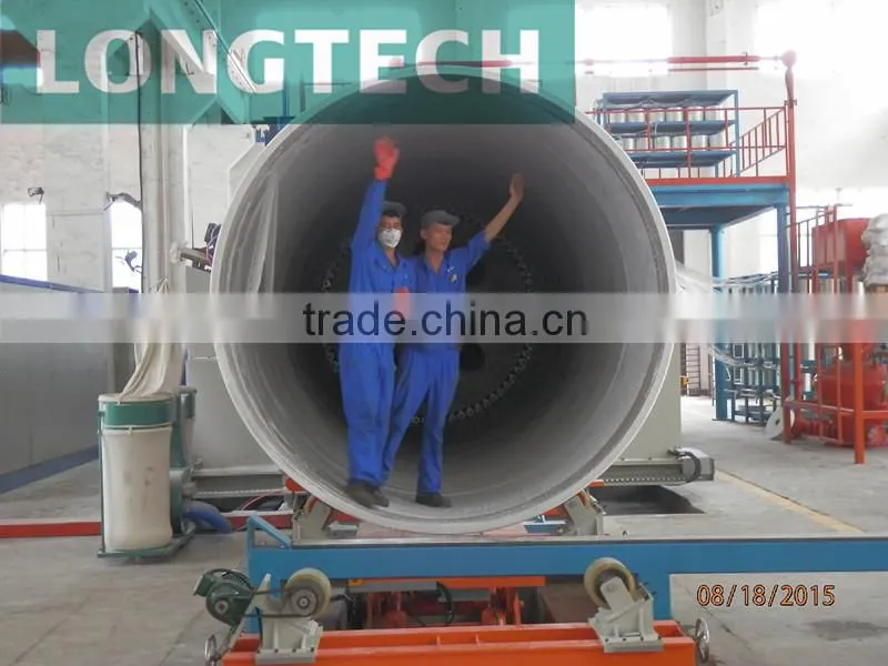 GRP Plastic Mortar Pipe Line