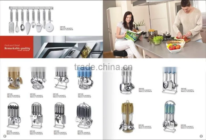 Hotchi top quality 3pcs knife knifes with acrylic holder