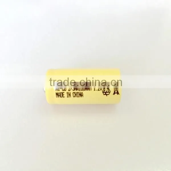 1.2v ni-cd 2/3AA 100mah rechargeable battery