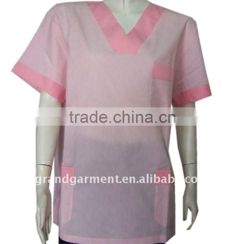 Medical Nursing V Neck Scrubs from China