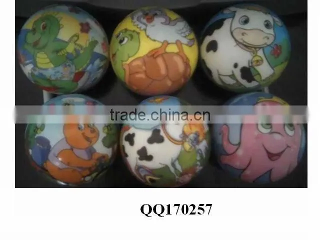 Lovely pu sport ball 4inch 2pcs