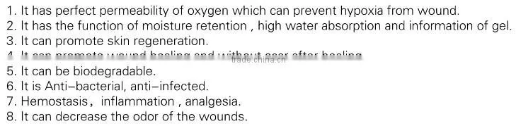 Disposable Medical Chitosan Wound Dressing with Silver