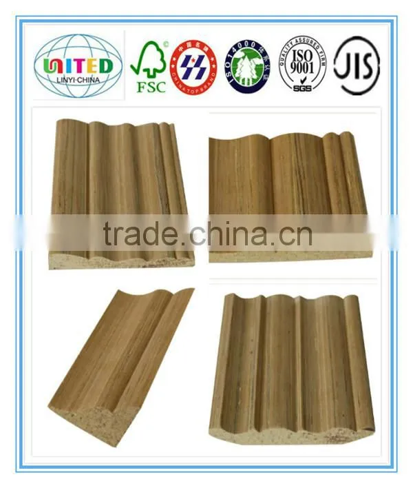 manafactory supply pine wood moulding/chinese wood moulding/teak wood moulding
