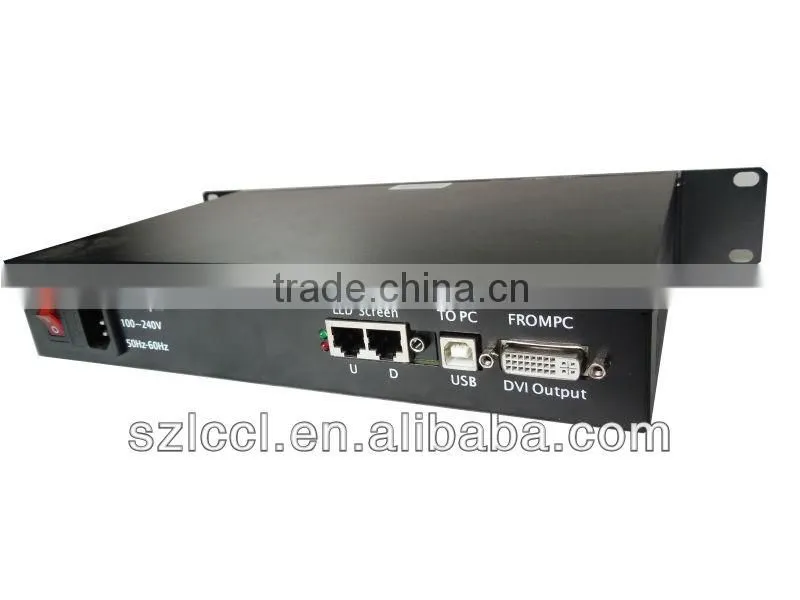 multi-interface easy to operate led screen TS852 external sending box with card