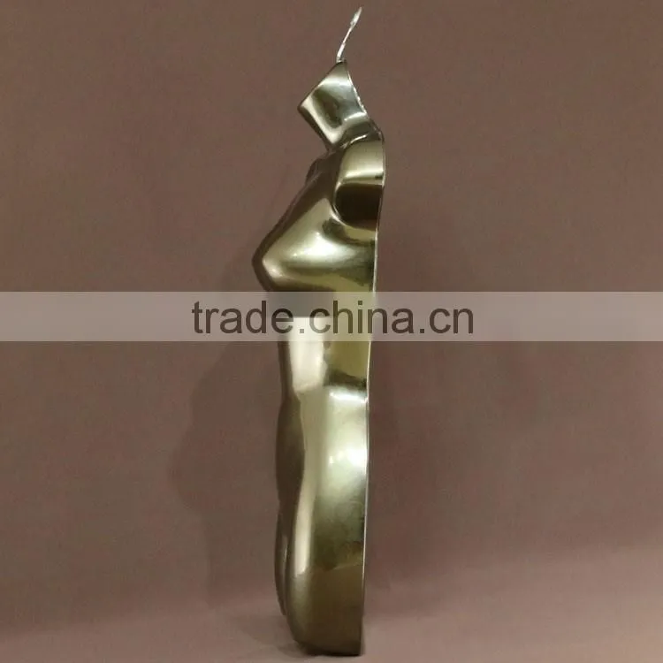 Halfing plastic display mode,hanging mannequin