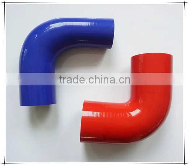 High quality High performance 90 degree elbow silicon rubber hose
