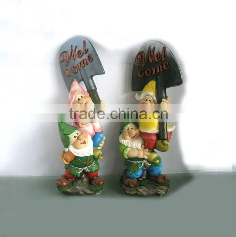 new custome design resin gnome crafts