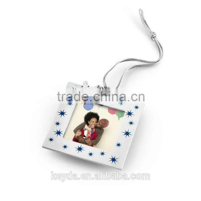 Customized lovely Mini frame christmas ornament for Christmas gift