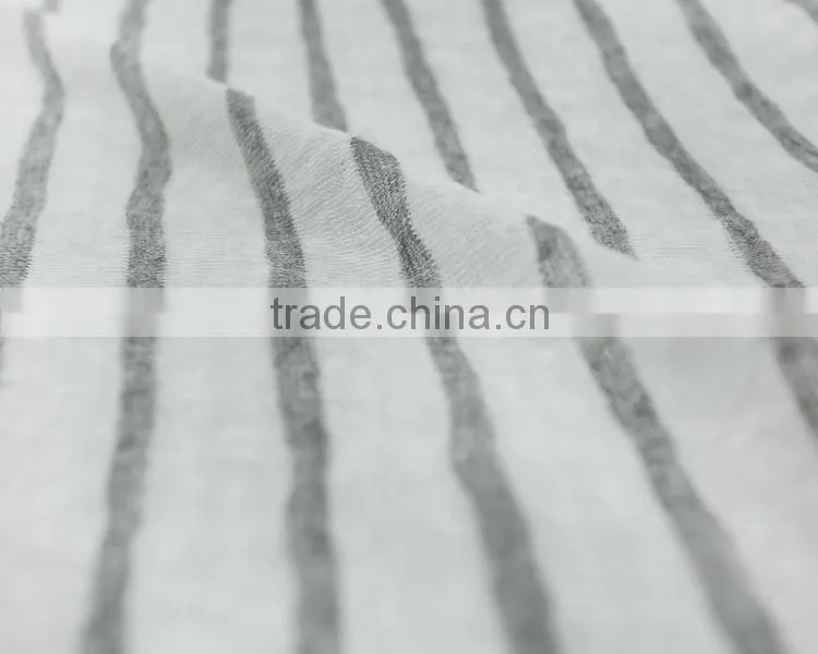 Jiufan Textile 2015 Hot Sale Hacci Polyester Rayon Fabric For Garment