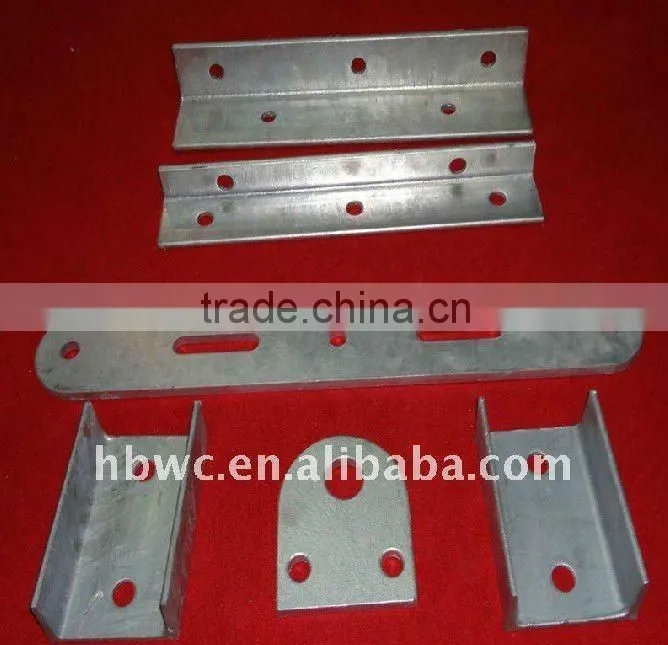 pole top hardware-galvanized dead end cross arm