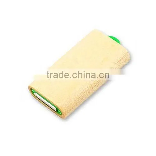 wooden material retractable usb flash drive for business gift