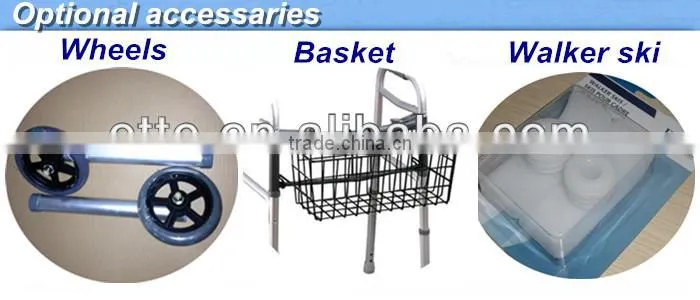 Steel toilet safety walkers rehabilitation mobility aids