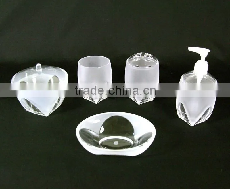 Rainbow Powdercoated hexagon Bathroom Accessories Set