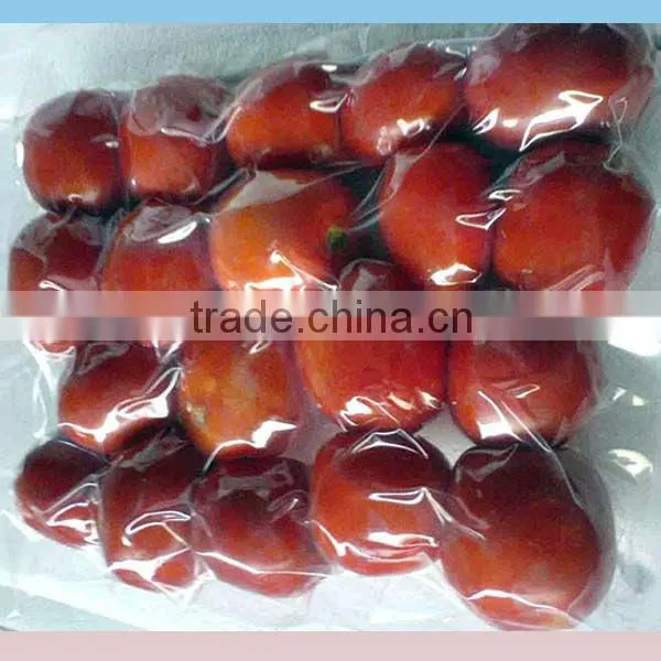 PE clear fruit vacuum bag