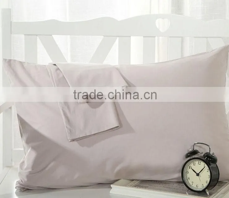 custom pure 100% cotton pillow case