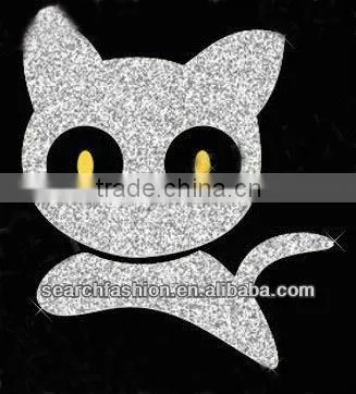ross letter bling glitter with rhinestones transfer hot fix motif iron on cloth