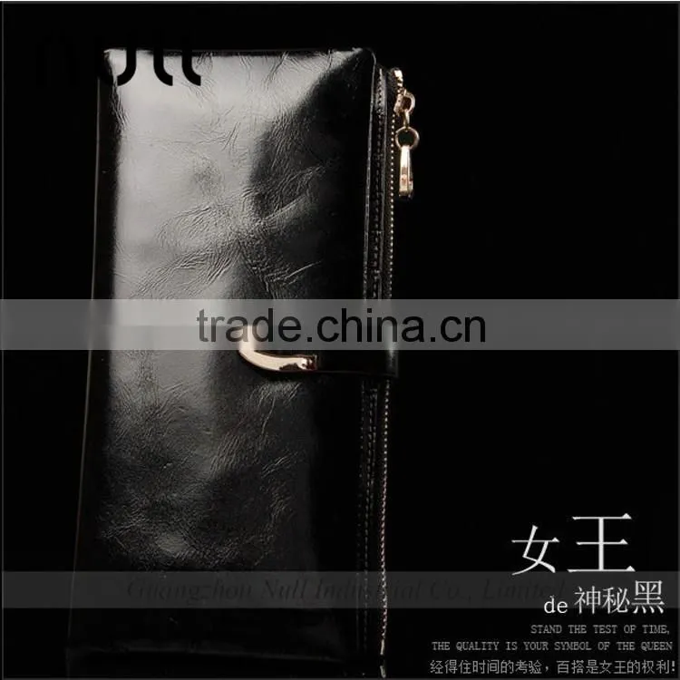 Vintage Genuine Top Layer Leather Ladies Hand Handmade Fashion Purse