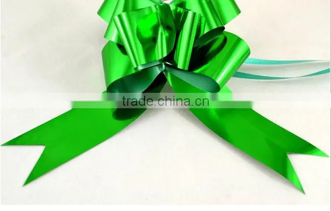 Ribbons colourful flower pull bow for gift
