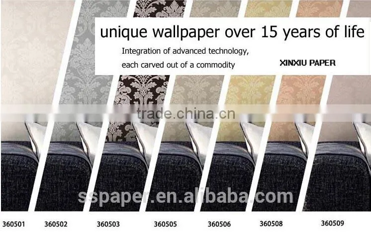 customized single vinyl fluorescent wallpaper