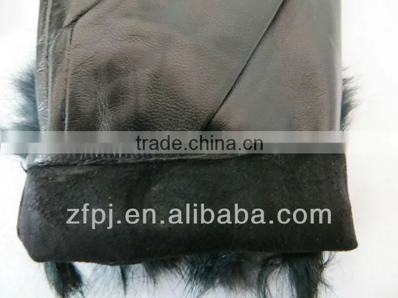 2013 styles ladies leather short glove