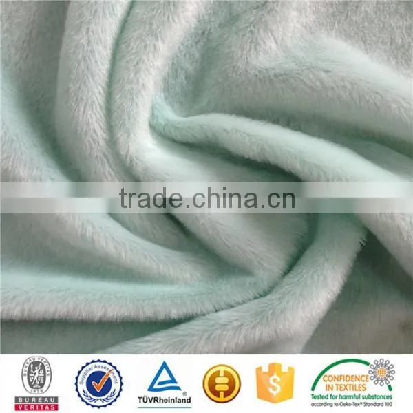 sale warp knitted soft long plush luxury super soft faux fur fabric