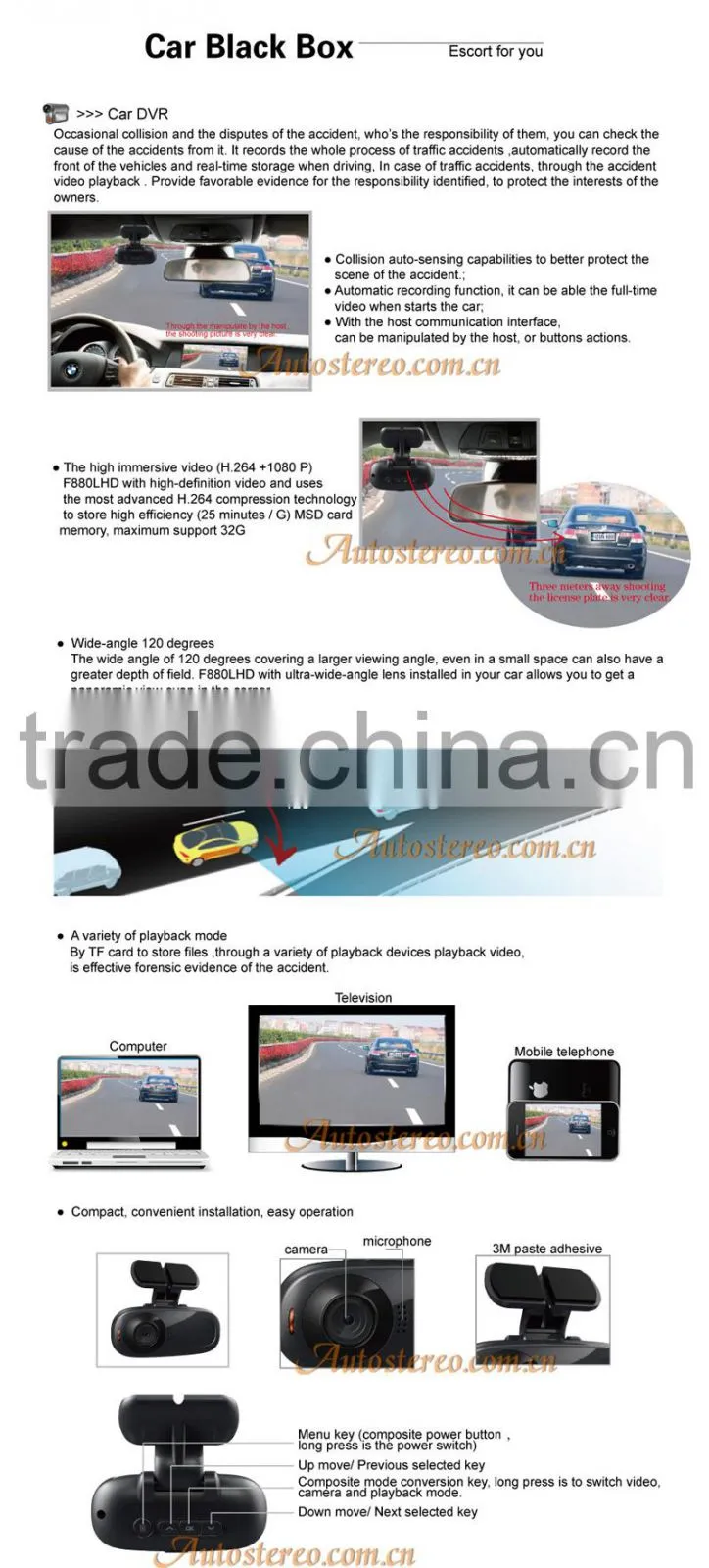 8 inch Car GPS navigation for Ford F150 car DVD Player car Stereo for ford