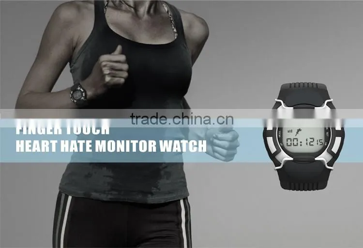 KYTO factory outlet finger touch heart rate monitor watch