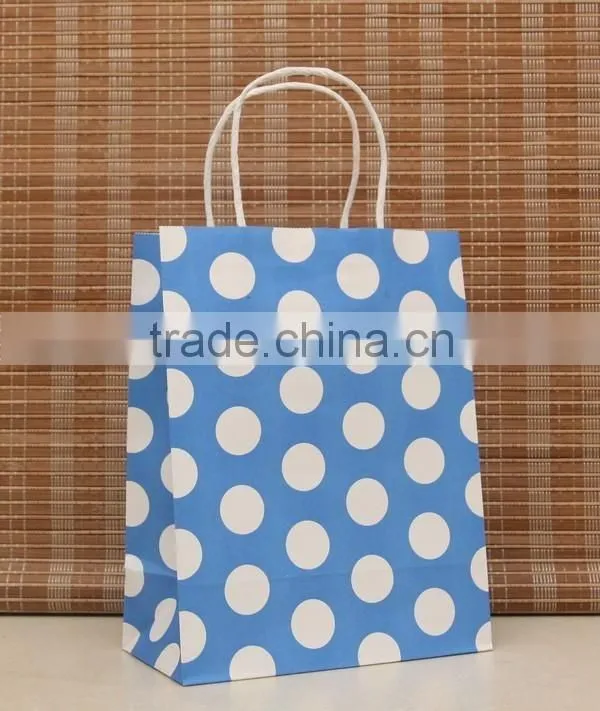 New fashion custom recycle shopping paper bag for cloth