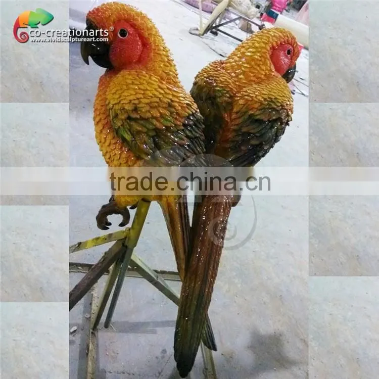 resin large indoor decorative bird statue for sale