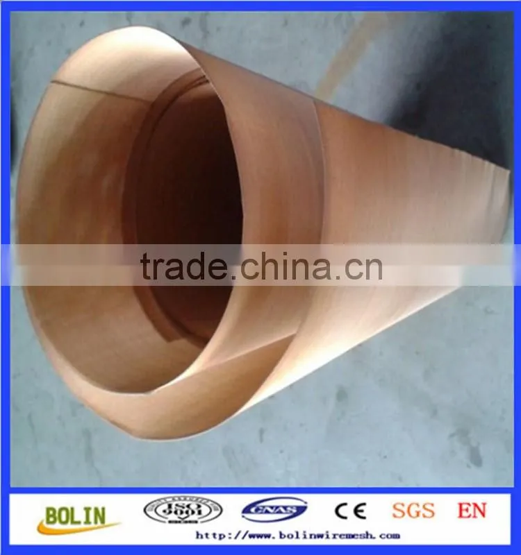 Alibaba china high quality brass wire mesh copper wire mesh fabric