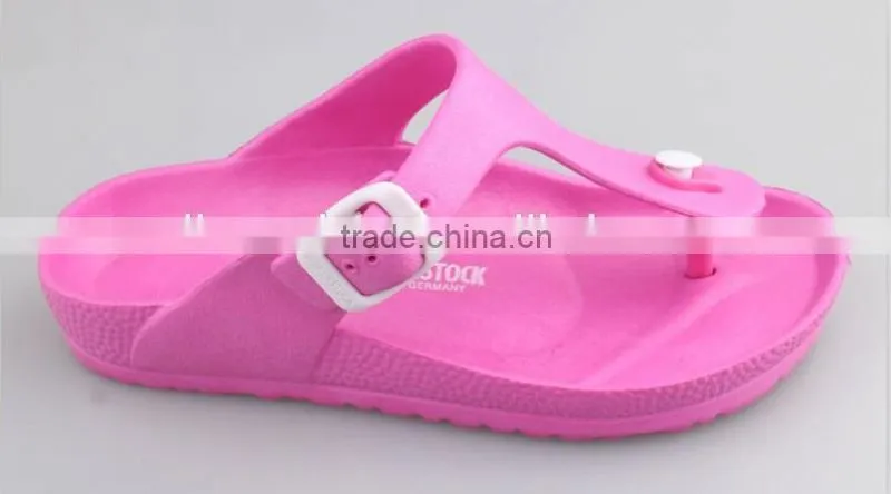 2016 hot disign eva slipper flip flop with many colors