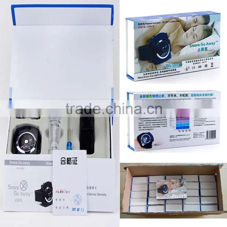 China Snore Stopper Manufacturer Electric Snore Stop Watch Wear In Wrist For Anti-Snore